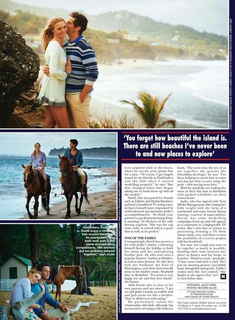 Jodie Kidd - Hello UK February 2014 Jodie Kidd - Hello UK February 2014