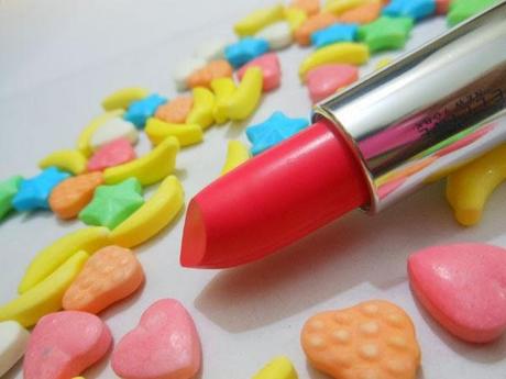 Maybelline Colorsensational Pink Alert Lipstick POW 4 : Review and Swatch