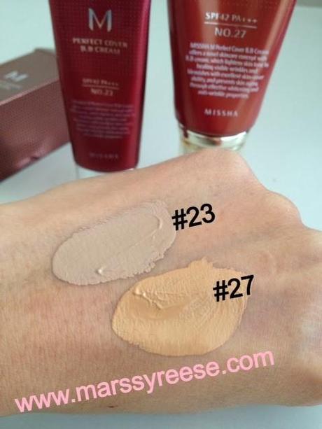 A Review on Missha M Perfect Cover B.B Cream (Honey Beige & Light Beige)