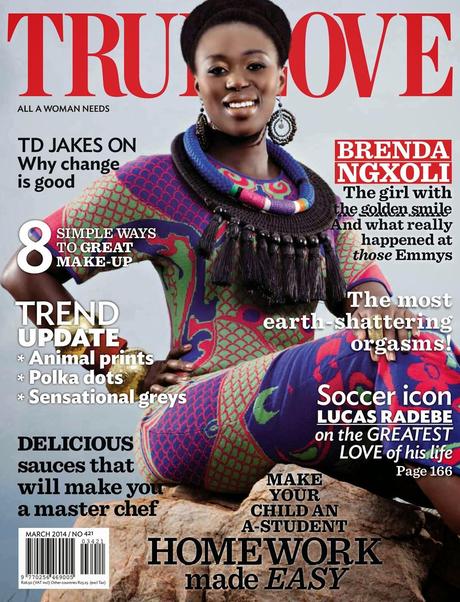 Brenda Ngxoli - TRUE LOVE March 2014 Brenda Ngxoli - TRUE LOVE March 2014