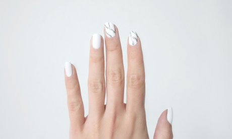 7 Things marble nail diy love aesthetics