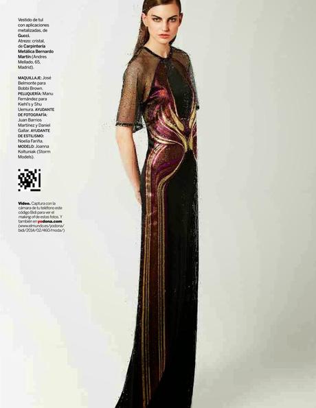 Joanna Koltuniak - Yo Dona Spain February 2014 Joanna Koltuniak - Yo Dona Spain February 2014