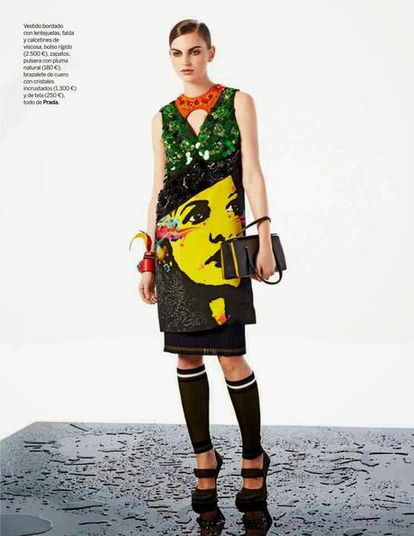 Joanna Koltuniak - Yo Dona Spain February 2014 Joanna Koltuniak - Yo Dona Spain February 2014