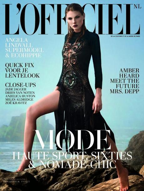 Angela Lindvall by Mason Poole for L'Officiel NL March 2014 Angela Lindvall by Mason Poole for L'Officiel NL March 2014