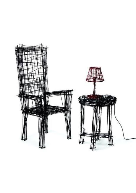 Furniture Inspired by Line Drawings