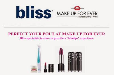 EVENT ALERT: You're Invited to Get a Perfect Pout w/ MAKE UP FOR EVER & Bliss at Sephora