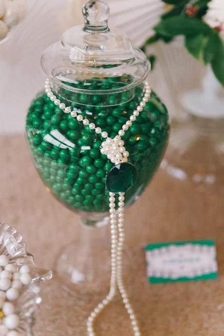 1920s Wedding Inspiration with Emerald and Gold tones by The Couture Candy Buffet Company 1920s Wedding Inspiration with Emerald and Gold tones by The Couture Candy Buffet Company