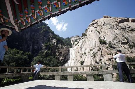 Beyond the DMZ: You Too Can Visit North Korea A Peak View of Mt. Kumgang, North Korea. Pic: AP.