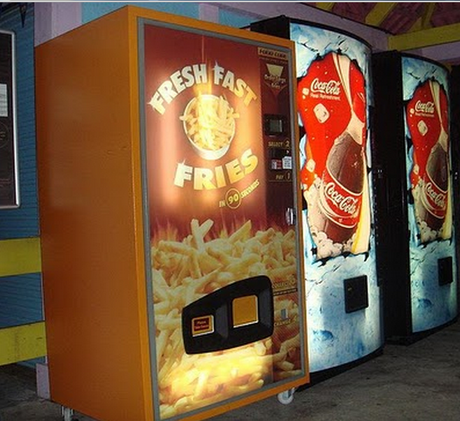 Fries Vending Machine The World’s Top 10 Most Unusual Vending Machines