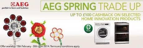AEG Kitchen Appliances - Spring Cashback Promotion!