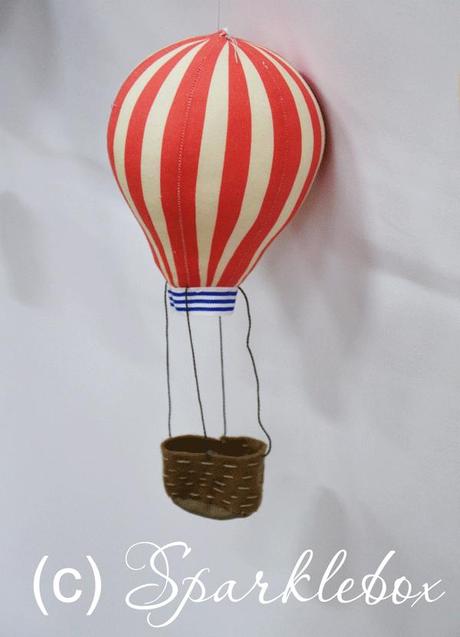 Hot Air Balloon Christening for a special little boy.