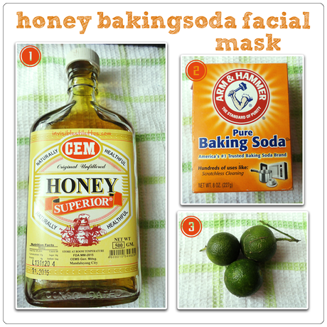 Honey Baking Soda Facial Mask