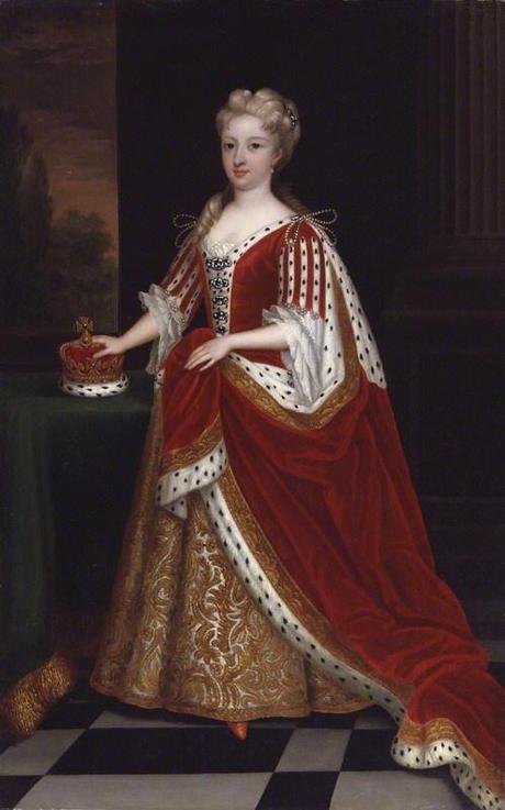 NPG 529; Caroline Wilhelmina of Brandenburg-Ansbach after Sir Godfrey Kneller, Bt