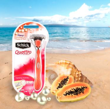 PRODUCT REVIEW | Schick Quattro Papaya PRODUCT REVIEW | Schick Quattro Papaya