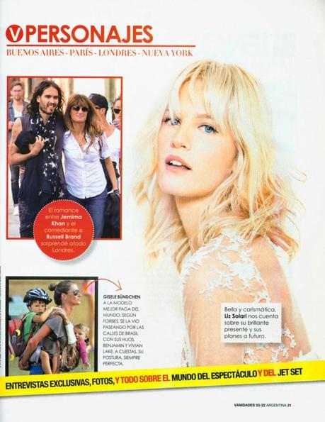 Liz Solari - Vanidades Argentina October 2013 Liz Solari - Vanidades Argentina October 2013