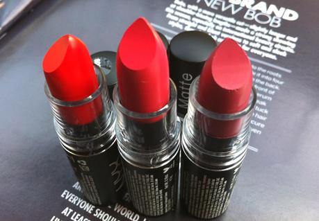 Swatches of Indie Flick, Angel and Natural NYX Matte Lipsticks Swatches of Indie Flick, Angel and Natural NYX Matte Lipsticks