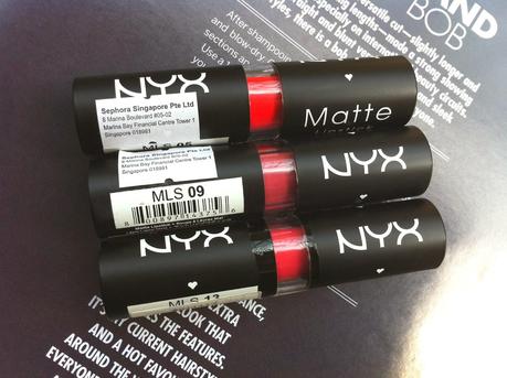 Swatches of Indie Flick, Angel and Natural NYX Matte Lipsticks Swatches of Indie Flick, Angel and Natural NYX Matte Lipsticks