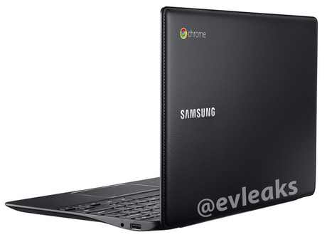 Leaked photos of Samsung's new Chromebook.