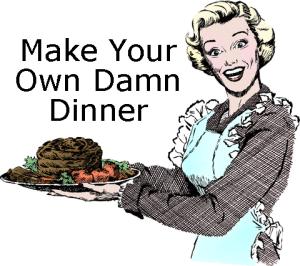 Make Your Own Damn Dinner Logo