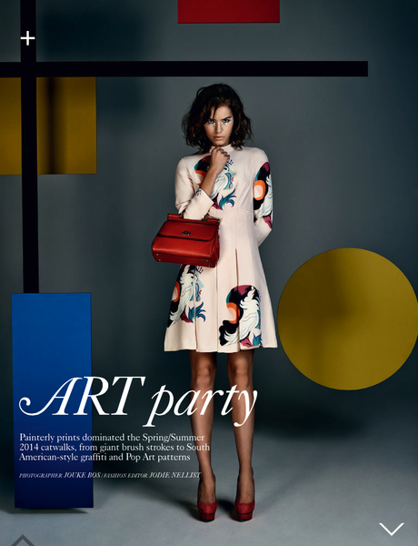 Alexandra Hochguertel by Joucke Bos for Harrods Magazine March 2014 Alexandra Hochguertel by Joucke Bos for Harrods Magazine March 2014