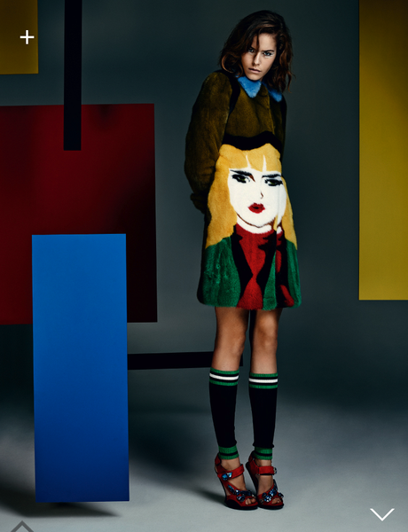 Alexandra Hochguertel by Joucke Bos for Harrods Magazine March 2014 Alexandra Hochguertel by Joucke Bos for Harrods Magazine March 2014