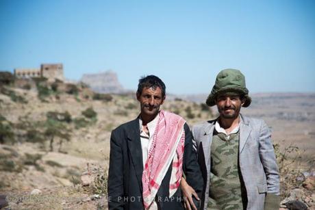 They asked me to take their picture as I walked down the hill from Shibam