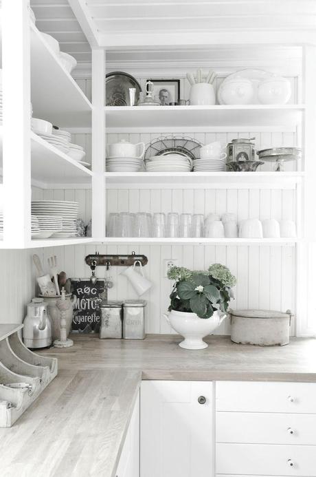 Kitchen Inspiration! Open up those shelves Open shelves