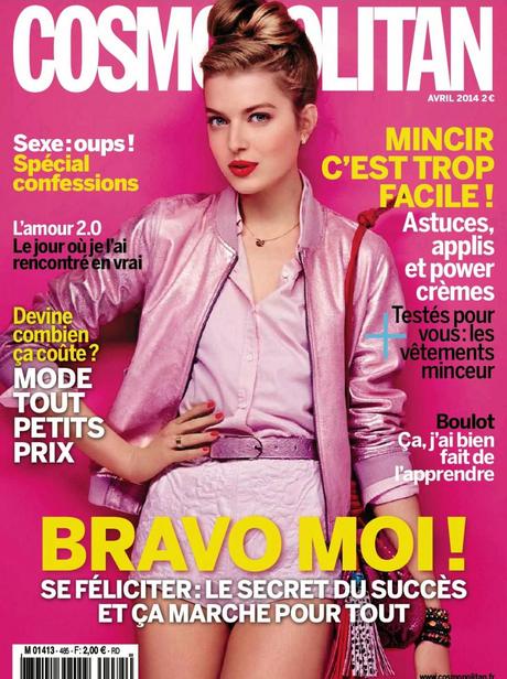 Undine Silmane - Cosmopolitan Magazine France April 2014