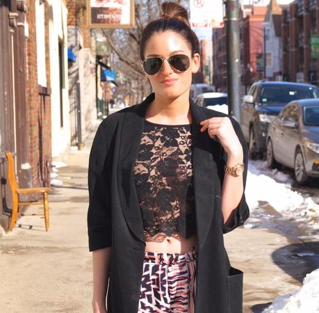 Lace + Prints Lace + Prints