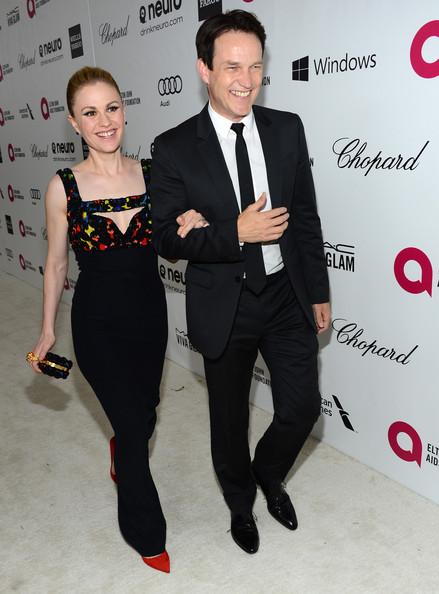 Anna Paquin Elton John AIDS Foundation Oscar Party 2014 Mark Davis Getty
