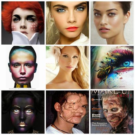 Makeup ideas and inspiration//Top ten most creative makeup looks on the internet.