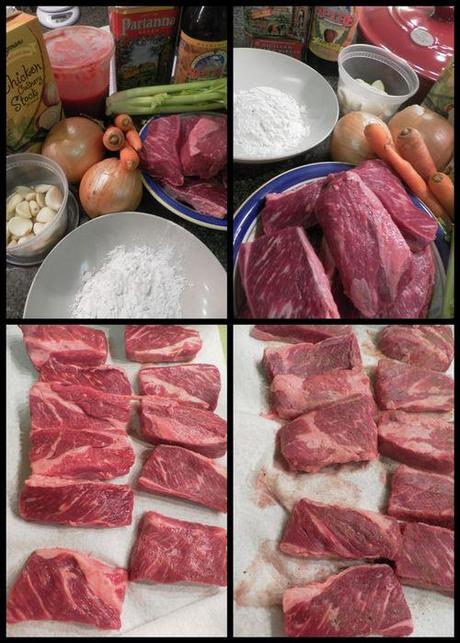 Beef shortribs - collage 1