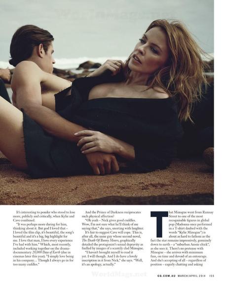Kylie Minogue for GQ Magazine Australia March 2014 Kylie Minogue for GQ Magazine Australia March 2014