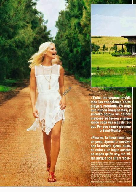 Valeria Mazza - Hola Magazine Spain March 2014 Valeria Mazza - Hola Magazine Spain March 2014