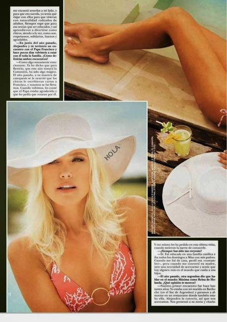 Valeria Mazza - Hola Magazine Spain March 2014 Valeria Mazza - Hola Magazine Spain March 2014