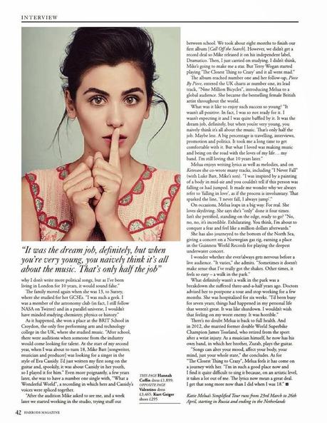 Katie Melua - Harrods Magazine UK March 2014 Katie Melua - Harrods Magazine UK March 2014