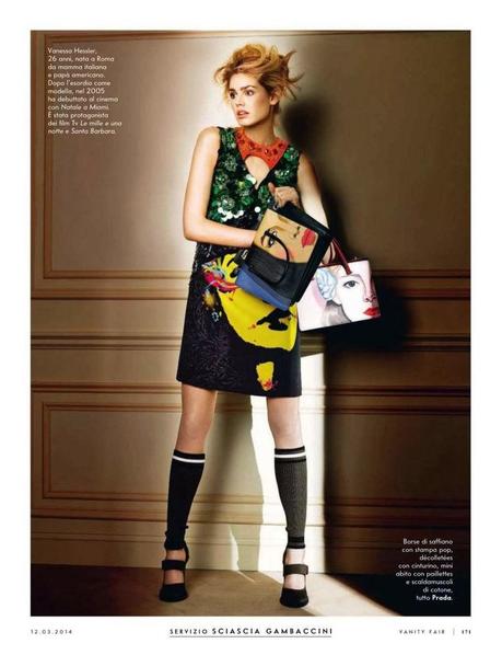 Vanessa Hessler - Vanity Fair Magazine Italy March 2014 Vanessa Hessler - Vanity Fair Magazine Italy March 2014