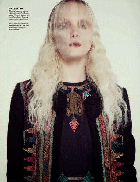 Maja Salamon - Vogue Magazine Ukraine March 2014 Maja Salamon - Vogue Magazine Ukraine March 2014