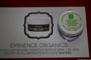 Eminence Organics Chocolate Mousse Hydrating Mask Review DSC_0184