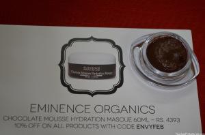 Eminence Organics Chocolate Mousse Hydrating Mask Review DSC_0186