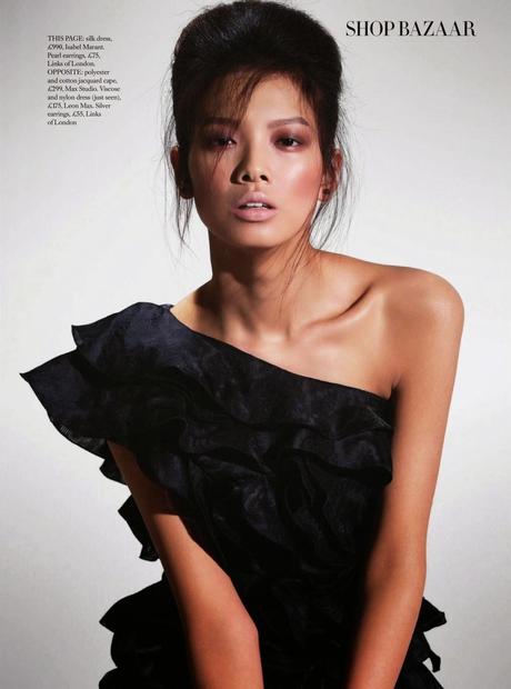 Grace Guozhi - Harpers Bazaar Magazine UK April 2014 Grace Guozhi - Harpers Bazaar Magazine UK April 2014