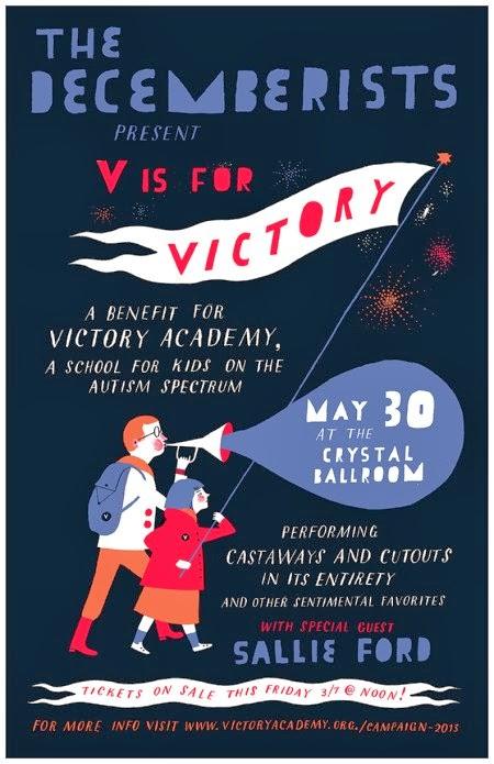 The Decemberists: “V is for Victory” Benefit Concert in Portland 05/30