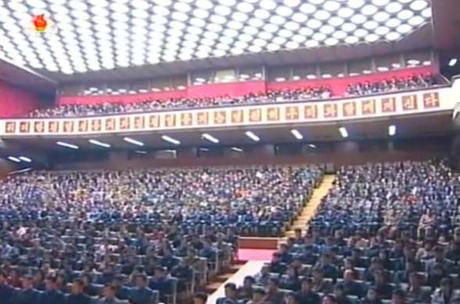 View of participants at the media seminar at the Grand People's Study House in Pyongyang on 67 March 2014 (Photo: KCTV screen grab).