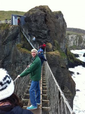 Sunday’s Inspiration: Don’t Burn Your Bridges rope bridge norn iron