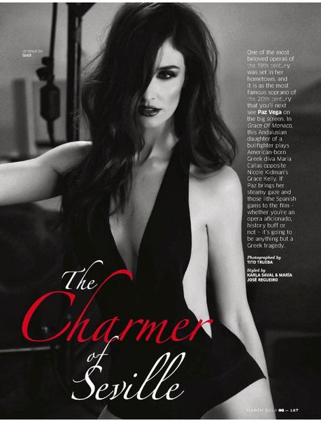 Paz Vega - GQ Magazine India March 2014 Paz Vega - GQ Magazine India, March 2014