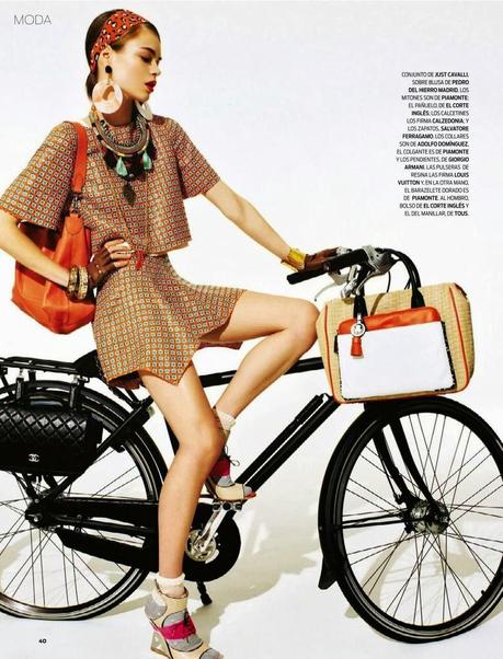 Estelle Yves - Mujer Hoy Magazine Spain March 2014 Estelle Yves - Mujer Hoy Magazine Spain March 2014