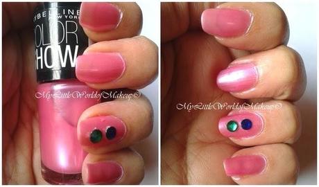 Maybelline Color Show Nail Paint - Pink Voltage Review, Swatches and NOTD Maybelline Color Show Nail Paint - Pink Voltage Review, Swatches and NOTD