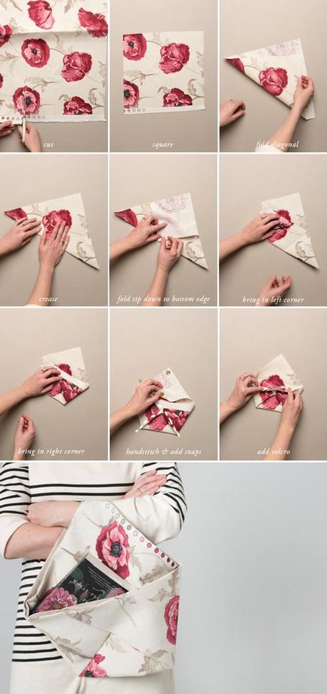 Materials : fabric (I used this Laura Ashley Freshford pattern), ruler ...