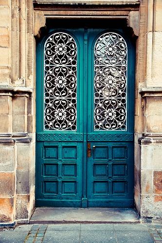 A Welcoming Front Door amazing blue front door