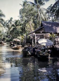 FLOATING MARKETS OF THAILAND from Aunt Carolyn's Memoir